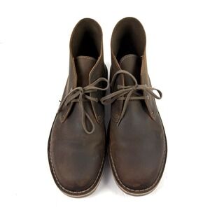 Clarks Originals Desert Chukka Boots 13 Brown Leather Mens Lace Up Shoes